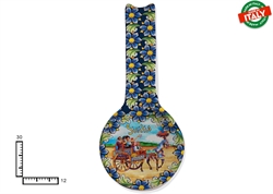 POGGIAMESTOLO FONDO CERAMICA CM30 CARRETTO SICILIA