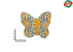 MAGNETE FARFALLA CERAMICA ROSONE