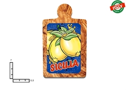 MAGNETE TAGLIERE CERAMICA LIMONI