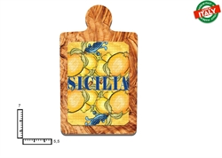 MAGNETE TAGLIERE CERAMICA LIMONI