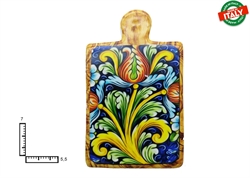 MAGNETE TAGLIERE CERAMICA ROSONE