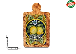 MAGNETE TAGLIERE CERAMICA LIMONI