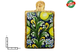 MAGNETE TAGLIERE CERAMICA LIMONI