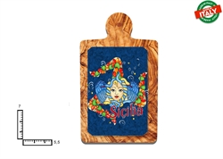 MAGNETE TAGLIERE CERAMICA TRINACRIA SICILIA