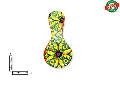 MAGNETE POGGIAMESTOLO CERAMICA ROSONE