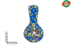 MAGNETE POGGIAMESTOLO CERAMICA TRINACRIA SICILIA
