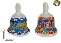 CAMPANELLA CERAMICA CM12 CARTINA SICILIA