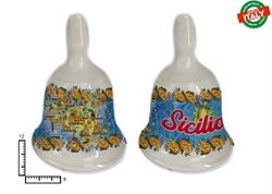 CAMPANELLA CERAMICA CM12 CARTINA SICILIA