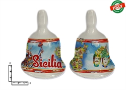 CAMPANELLA CERAMICA CM12 CARTINA SICILIA