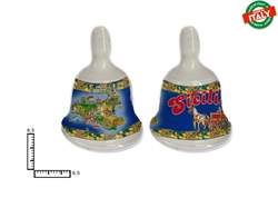 CAMPANELLA CERAMICA CM8.5 CARTINA SICILIA