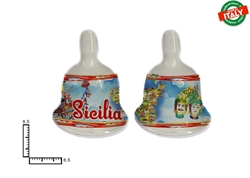 CAMPANELLA CERAMICA CM8.5 CARTINA SICILIA