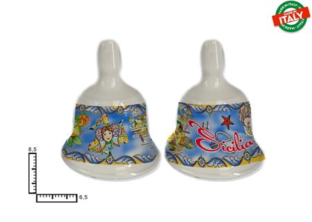 CAMPANELLA CERAMICA CM8.5 CARTINA SICILIA