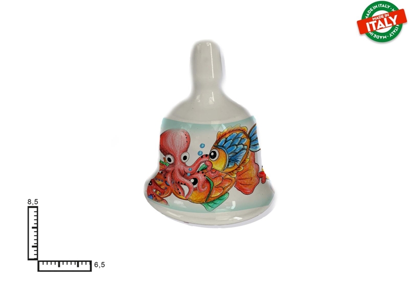 CAMPANELLA CERAMICA CM8.5 PESCI
