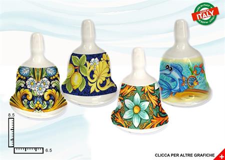 CAMPANELLA CERAMICA CM8.5 ROSONE ASSORTIMENTO
