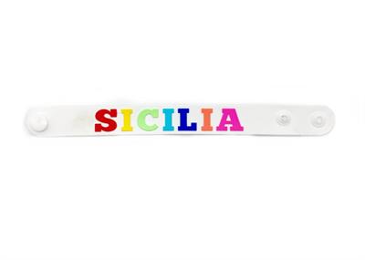 BRACCIALE PVC PERSONALIZZABILE