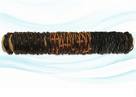 BRACCIALE CUOIO TUBO