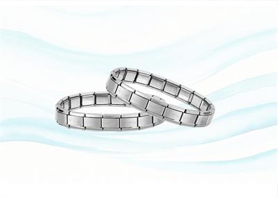 BRACCIALE METALLO ELASTICO 18 MAGLIE NEUTRO
