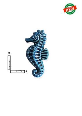MAGNETE PESCE CAVALLUCCIO CA.CM7 BLU CERAMICA