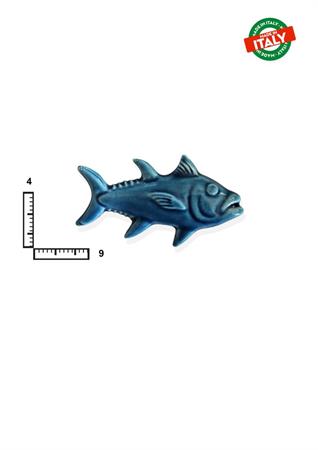 MAGNETE PESCE TONNO CA.CM7 BLU CERAMICA