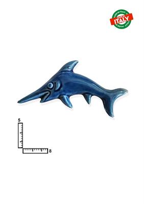 MAGNETE PESCE SPADA CA.CM7 BLU CERAMICA