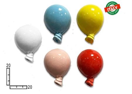 PESCE PALLONCINO S/5 GRANDE COLORATO CERAMICA