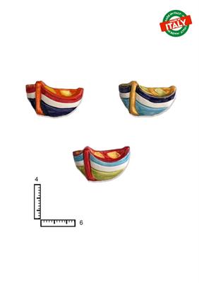 MAGNETE PESCE GOZZO S/3 CA.CM7 COLORATO CERAMICA