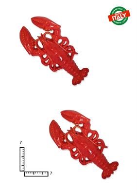 MAGNETE PESCE ASTICE S/3 CA.CM7 COLORATO CERAMICA