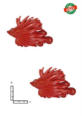 MAGNETE PESCE LEONE S/3 CA.CM7 COLORATO CERAMICA