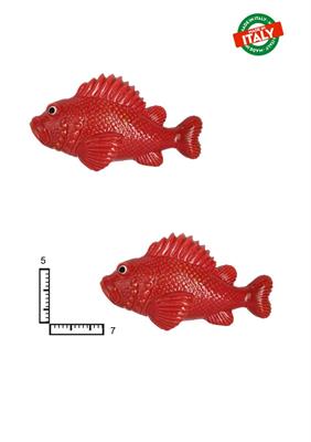 MAGNETE PESCE SCORFANO S/3 CA.CM7 COLORATO CERAMICA
