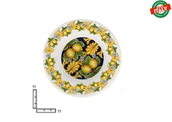 POSACENERE TONDO CERAMICA CM11 LIMONI