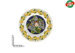 POSACENERE TONDO CERAMICA CM11 TRINACRIA SICILIA