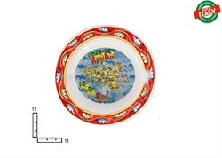 POSACENERE TONDO CERAMICA CM11 CARTINA SICILIA