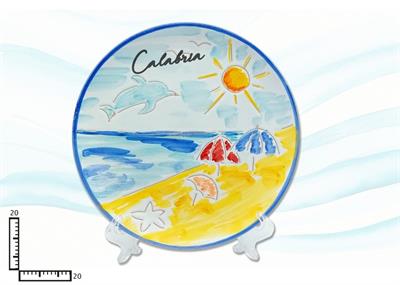 PIATTO CERAMICA CM20 L.INCISA CALABRIA