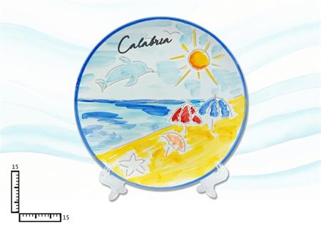 PIATTO CERAMICA CM15 L.INCISA CALABRIA