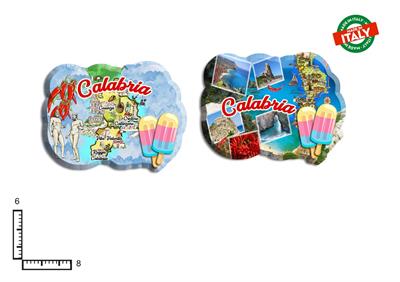 MAGNETE RESINA GELATI CALABRIA S/2