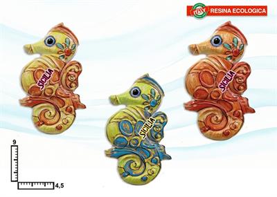MAGNETE RESINA CAVALLUCCIO SICILIA