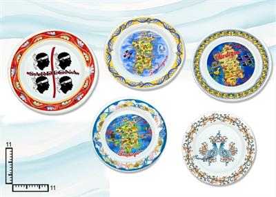 POSACENERE TONDO CERAMICA CM11 SARDEGNA S/5