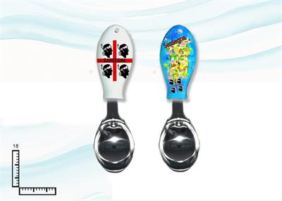 CUCCHIAIO GELATO METALLO CERAMICA SARDEGNA