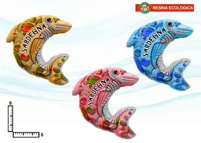 MAGNETE RESINA DELFINO SARDEGNA