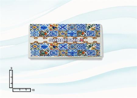 PORTAFOGLI BIANCO CM18X9 SARDEGNA