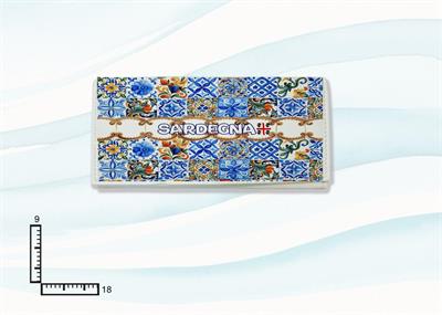PORTAFOGLI BIANCO CM18X9 SARDEGNA