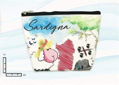 POCHETTE C/ZIP CM22X18 SARDEGNA