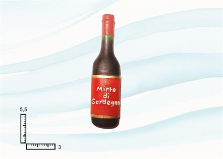 MAGNETE RESINA BOTTIGLIA MIRTO CM3X5.5 SARDEGNA