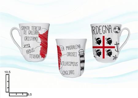 MUG CERAMICA CM10.5X9.5 SARDEGNA