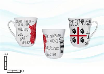 MUG CERAMICA CM10.5X9.5 SARDEGNA
