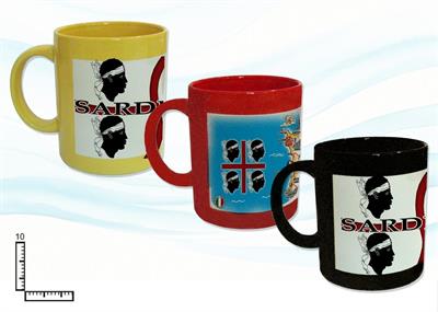MUG CERAMICA SUBLIMAZIONE COL. 11OZ S/3 SARDEGNA