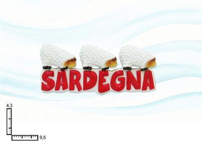 MAGNETE RESINA FUST. 3 PECORELLE SARDEGNA