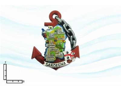 MAGNETE RESINA ANCORA SARDEGNA
