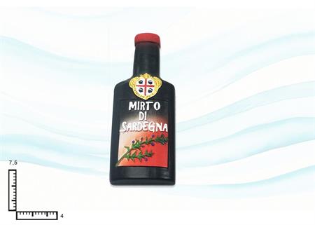 MAGNETE RESINA BOTTIGLIA MIRTO SARDEGNA