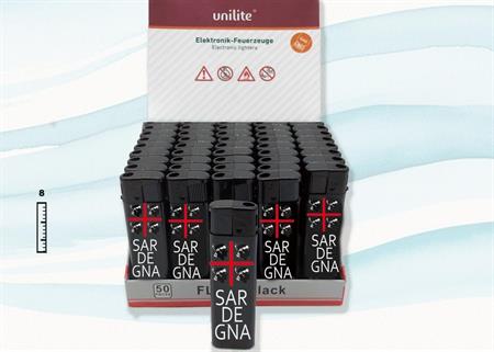 ACCENDINO NERO STAMPATO SARDEGNA